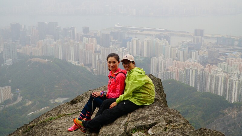 香港郊游(二—狮子山转运行 飞鹅山自杀崖