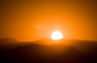 金鸡峰丛上看日出