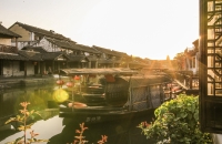 赤坎古镇上走走停停