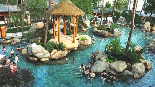 <新唐风温泉-武义千仗岩-玻璃栈道跟团2日游