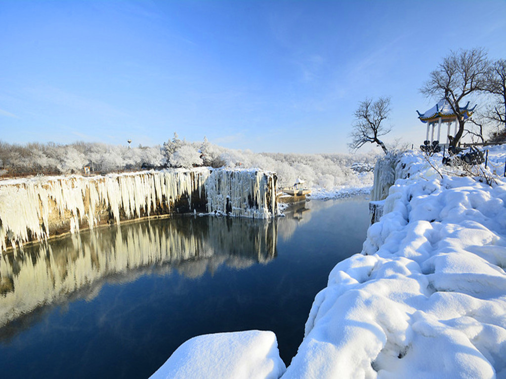 冬日镜泊湖|摄影|风光|摄影师陈荣杰 - 原创作品 - 站酷 (ZCOOL)
