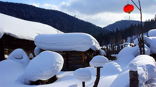 哈尔滨-雪乡穿越-亚布力-冰雪大世界-漠河-北极村双飞8日游>轻奢0