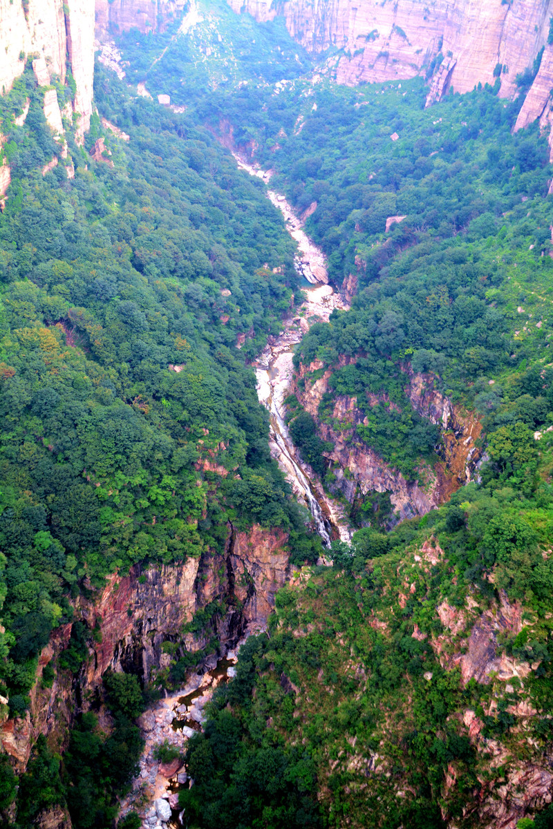 陵川,锡崖沟大峡谷.