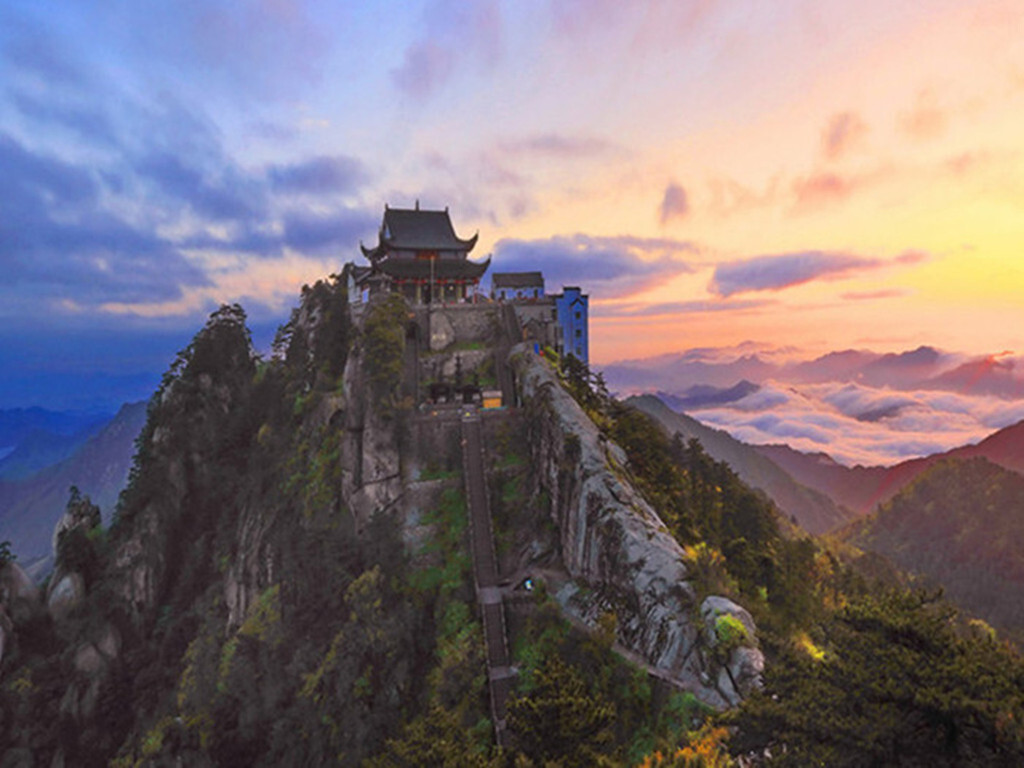 (一),安徽九华山是四大名山