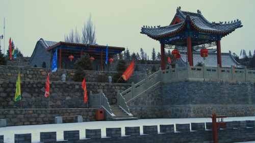 6日游 贺兰山三关口明长城遗址,贺兰山广宗寺