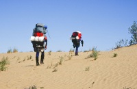 沙漠徒步