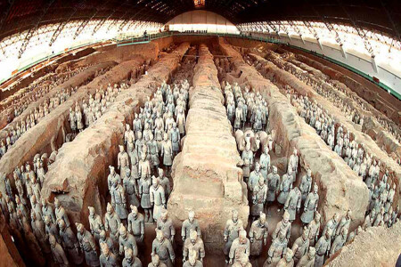 <兵马俑-华清池-黄帝陵-壶口4日游>精选舒适酒店，西安段12人小团，赠手工皮影/耳麦/临潼博物馆，当地参团