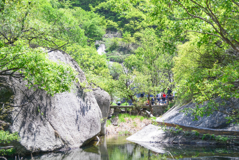 神灵寨地质公园神灵寨是河南景区难得是水质优良的景点.