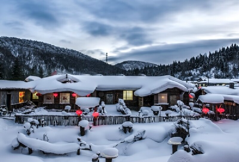 【by dmc】南国的孩子驾着北国的梦,沉醉在雪乡,雾凇岛.