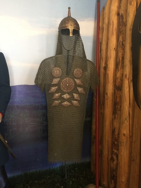 哈萨克战士的锁子甲