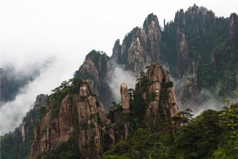 黄山有多少人口_让人 归来不看岳 的黄山,给你好看 附三日环线安排