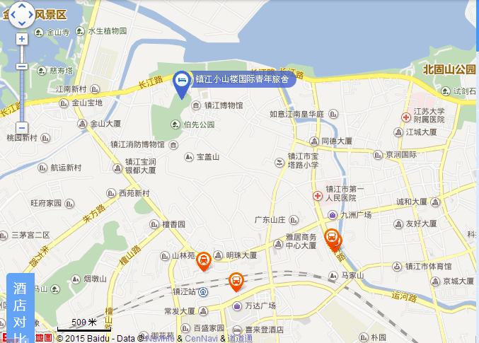 小山楼交通:镇江火车站乘坐2路公交,也就几站地,到达镇江博物馆下车图片