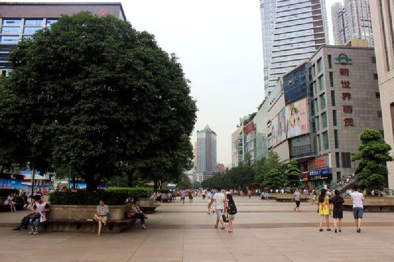 桥步行街,重庆年轻的新地标