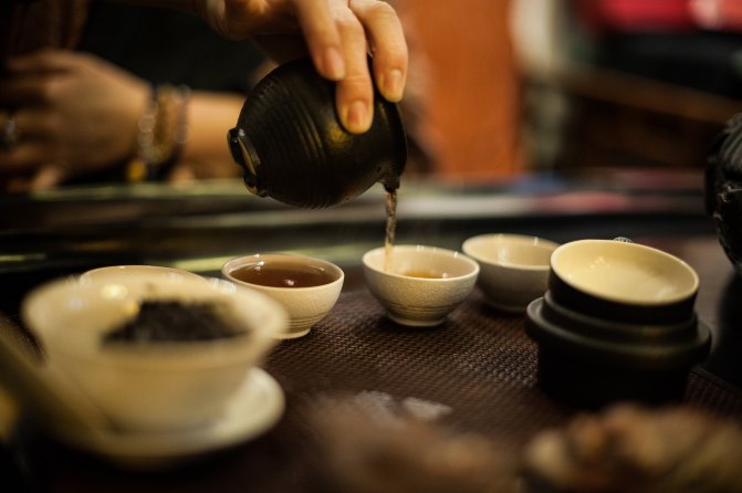 功夫茶的每个环节都是重要,也都很细致.