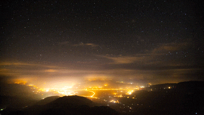峨眉夜景