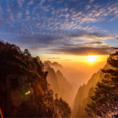 黄山日出 景点模块
