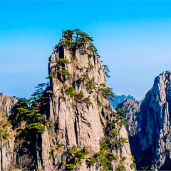 黄山天都峰 景点模块