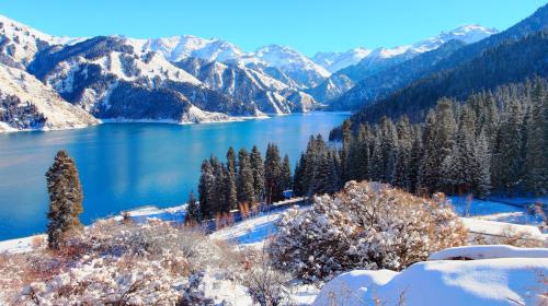 天山天池1日游天山南北好风光,春季美景自在赏