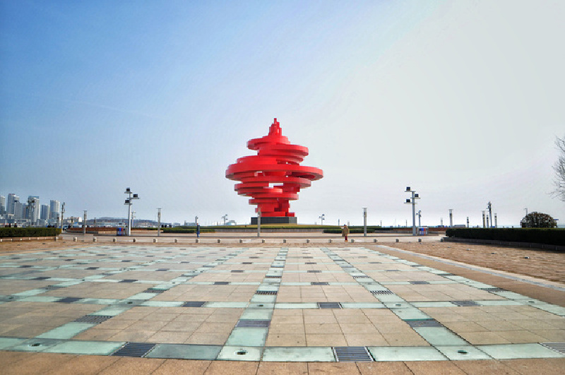 精选三月,被青岛而"倾倒"_五四广场游记_途牛