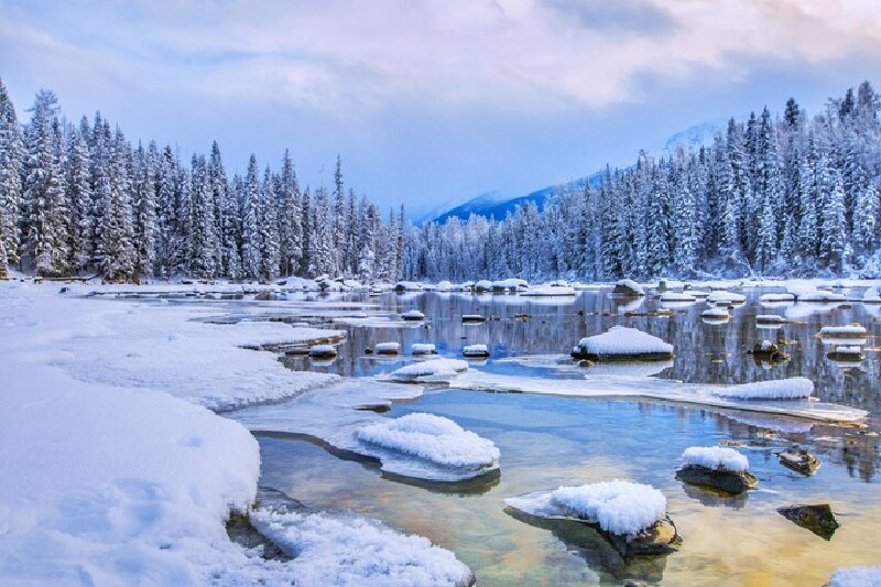 【首发】迷失在冬日喀纳斯的冰雪奇缘里