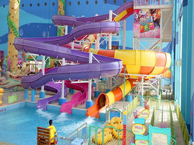 杭州湾海皮岛水上乐园图片
