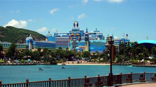 珠海长隆海洋王国-中山长江水世界2日游 烟花