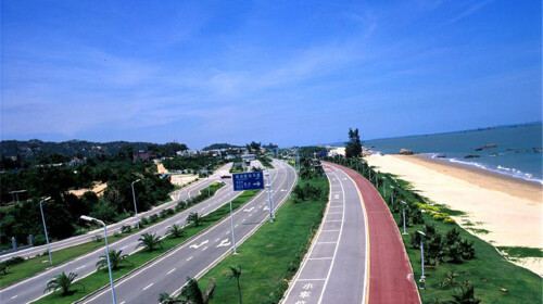 海上明珠塔,铁路文化公园,南普,曾厝,环岛路书法广场,自行车骑行