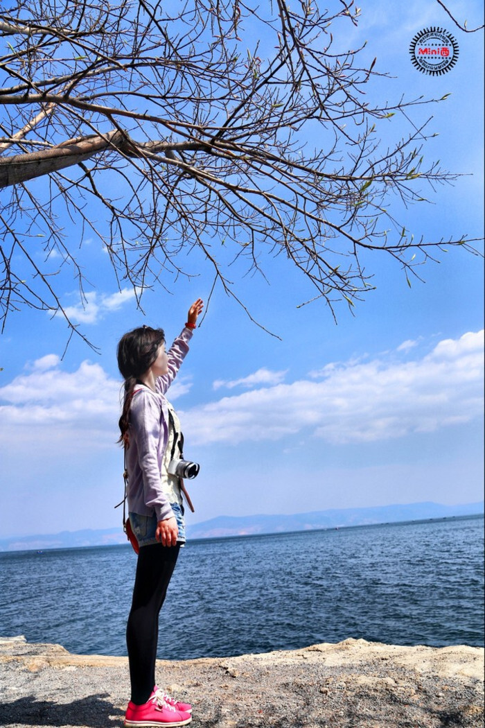 我想触摸天空.