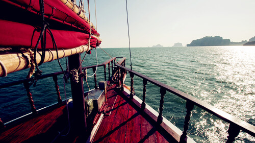 <甲米6天5晚冒险定制游>2人起订，红帆船海上巡游、攀岩、雨林游，挑战自我，0购物，含国际往返机票__出发_途牛