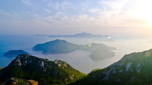 朱家尖大青山国家公园位于普陀山国家重点风景名胜区——朱家尖景区