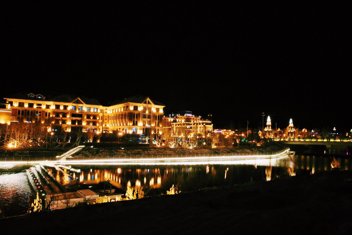 阿尔山夜景