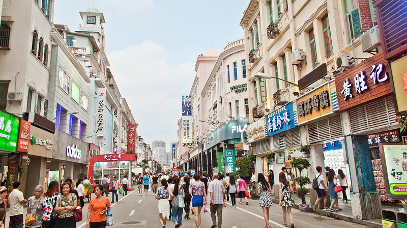 厦门中山路步行街          