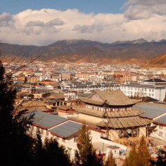 独克宗古城 景点模块