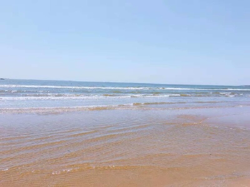 东戴河 深蓝色滴大海 无边无际幸福的三日游