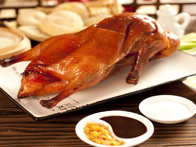 吊炉饼烤鸭