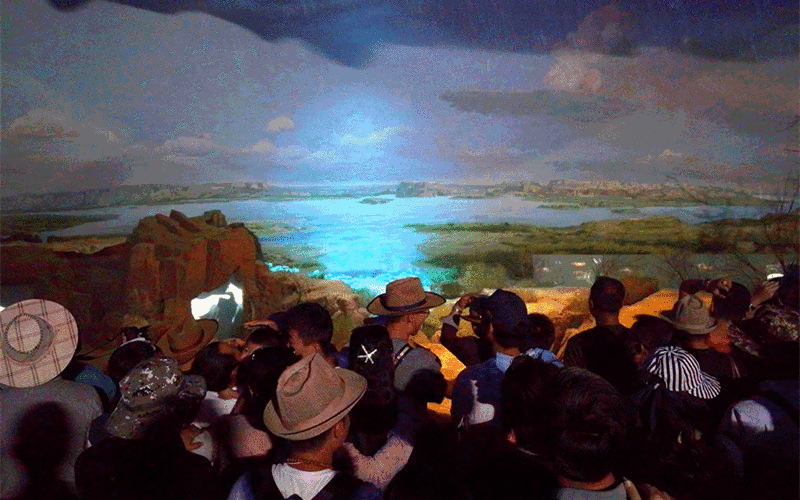 宁夏旅游:宁夏必须要看的一场震撼实景演绎水洞沟《北疆天歌》!