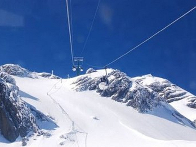 玉龙雪山冰川大索道