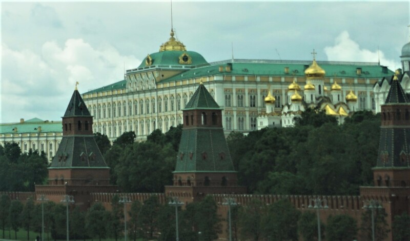 大克里姆林宫最上层 在苏联时代改为cccp