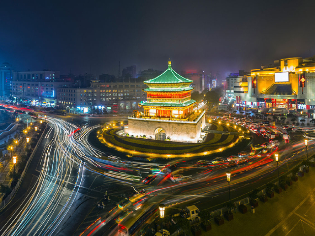 西安夜景