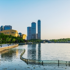 杭州白马湖动漫广场建国饭店_626