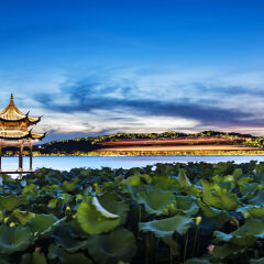 杭州西湖夜景