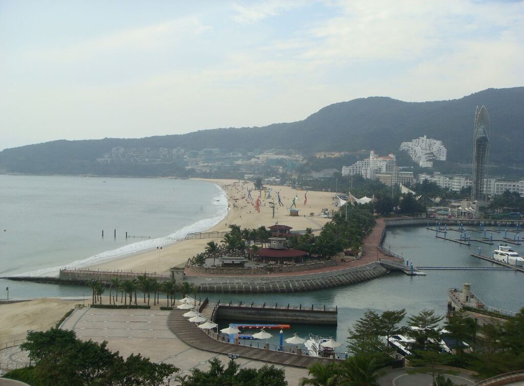深圳大梅沙2天1晚自由行>住大梅沙临海别墅,海边v别墅12*8别墅兄弟户型双拼图图片