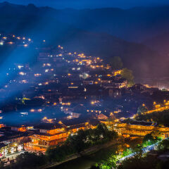 贵州黔东南雷山西江千户苗寨