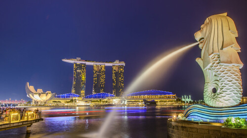 新加坡6日游 新航A380往返直飞 0自费升级3晚