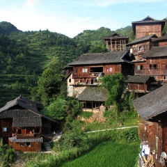 中国贵州黔东南西江千户苗寨_22935