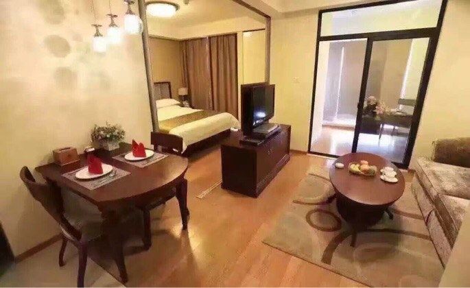 精装一室一厅套房(无窗)