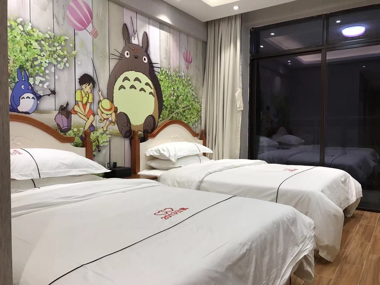 双床房