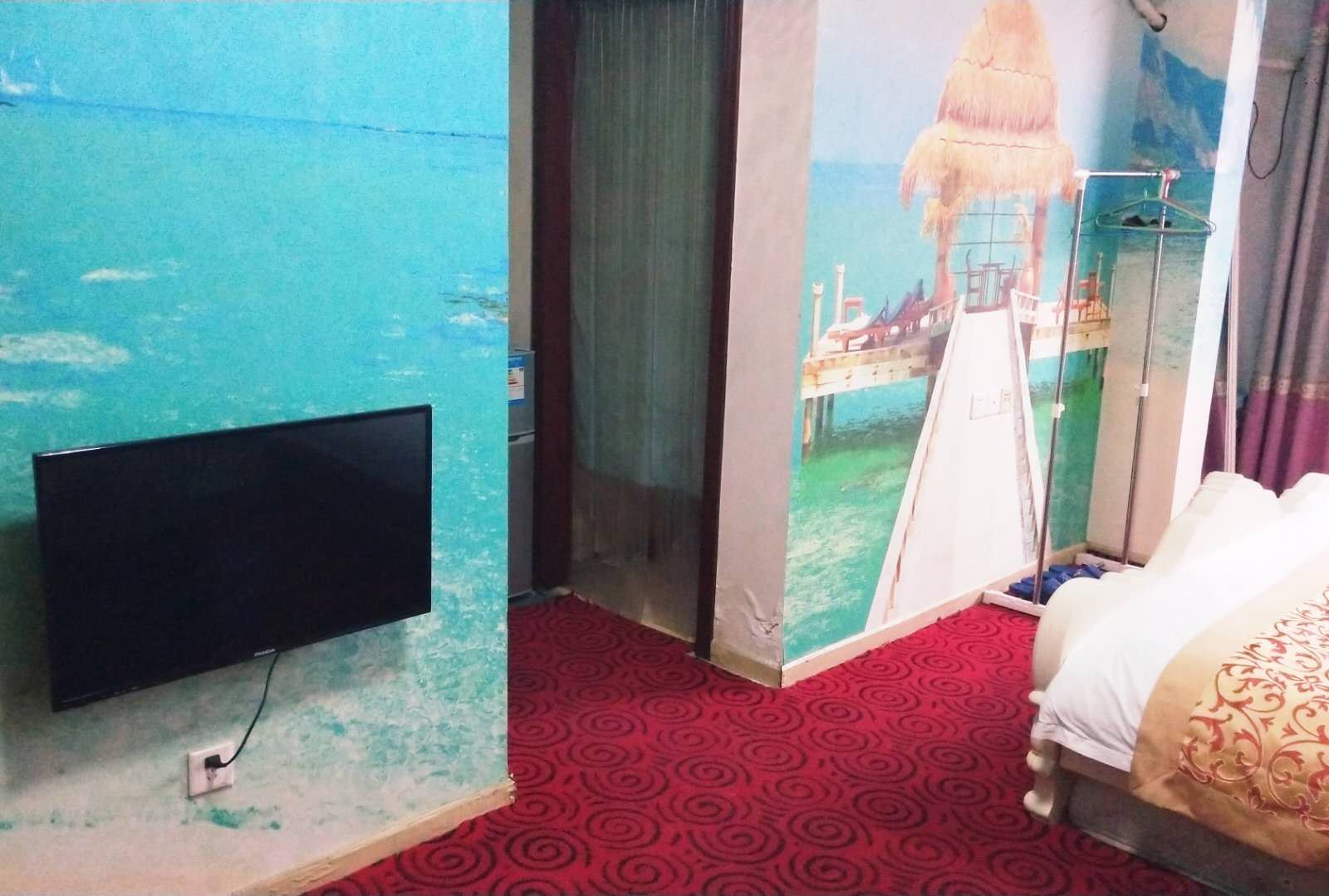 海滩风情房