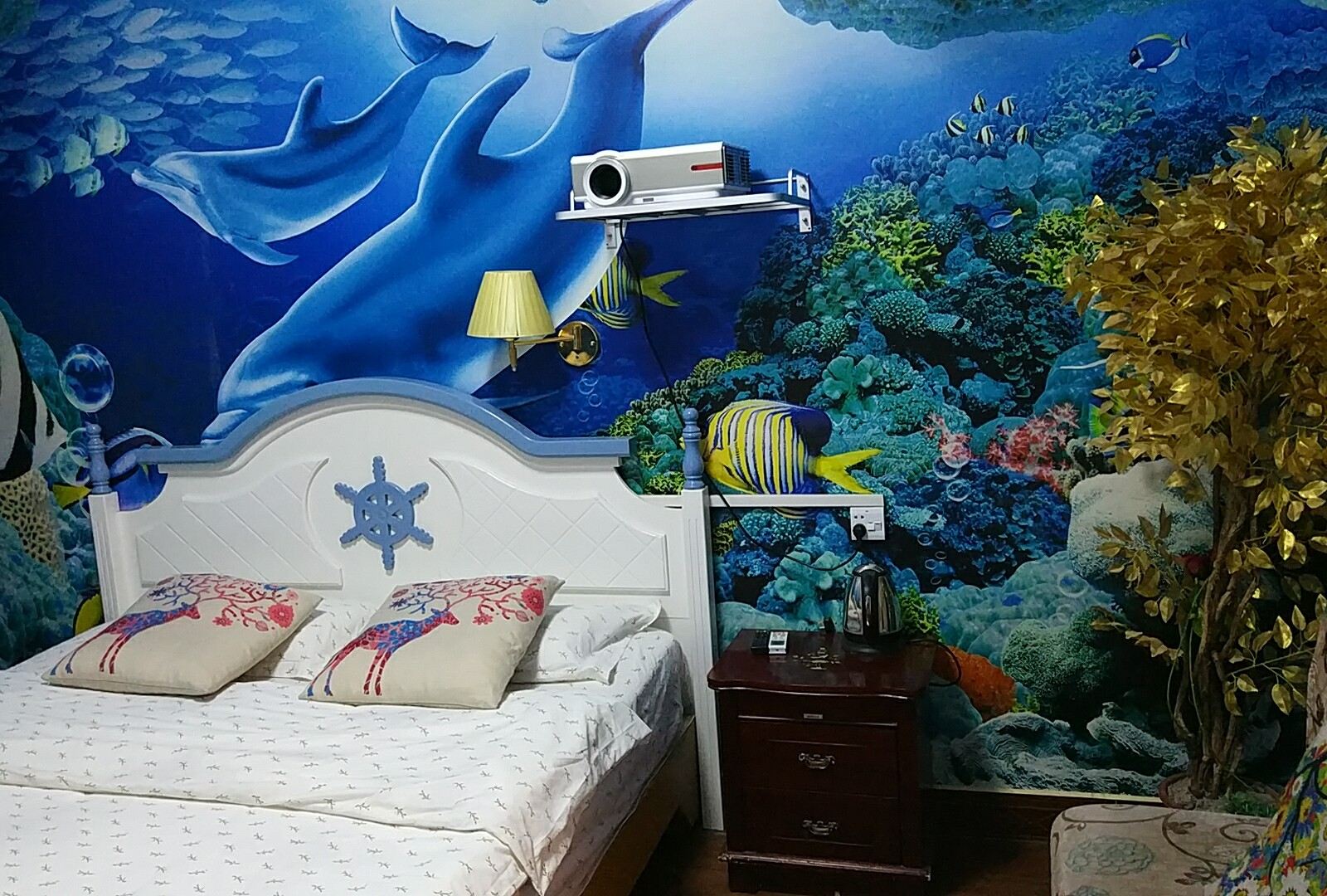 海底世界私人影院房
