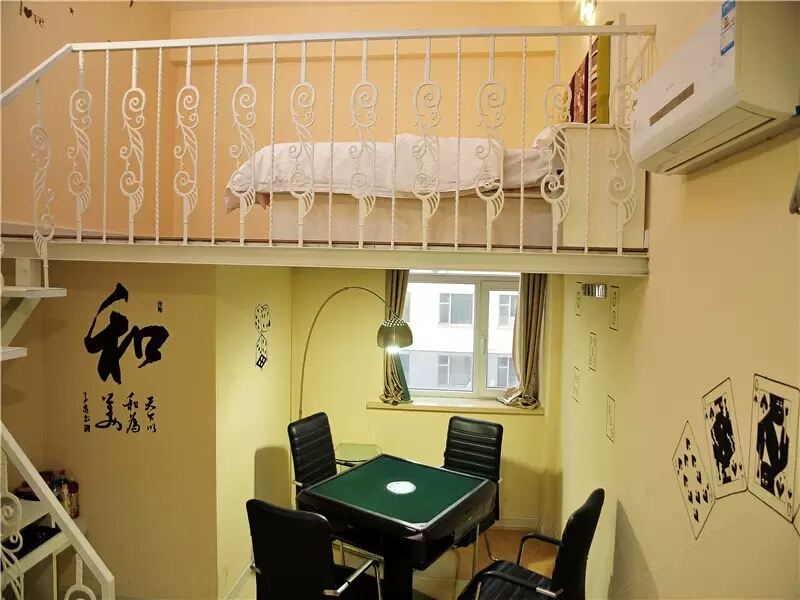 复式房单床房